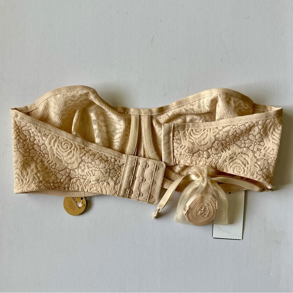 NWT Wacoal Halo Lace Strapless Underwire Bra, 34D - Picture 5 of 5